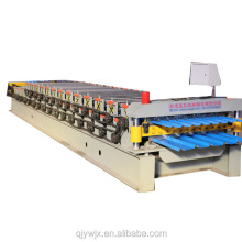 double layer aluminum metal roof sheet shaping machine   